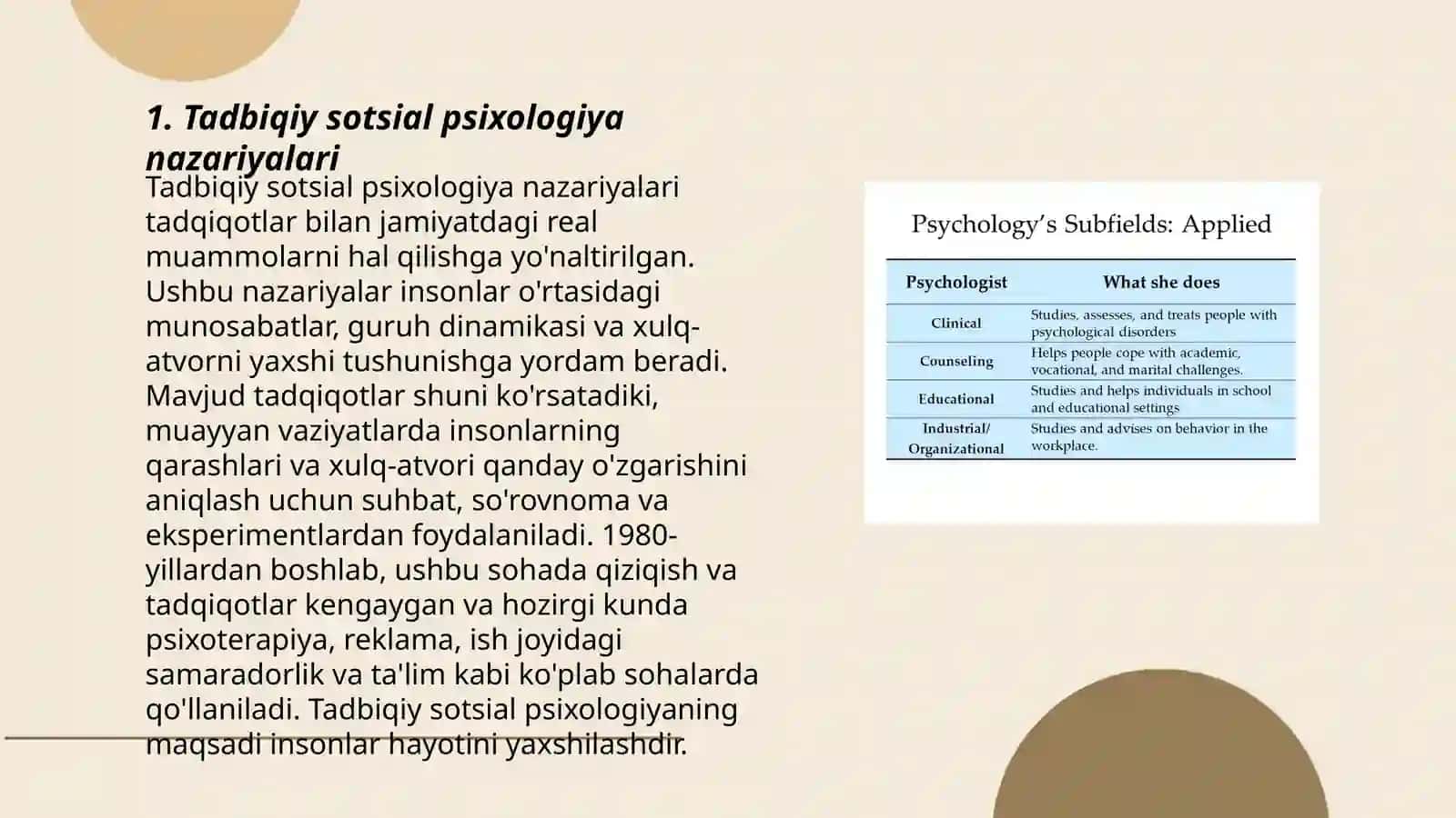 Tadbiqiy sotsial psixalogiyasi 3