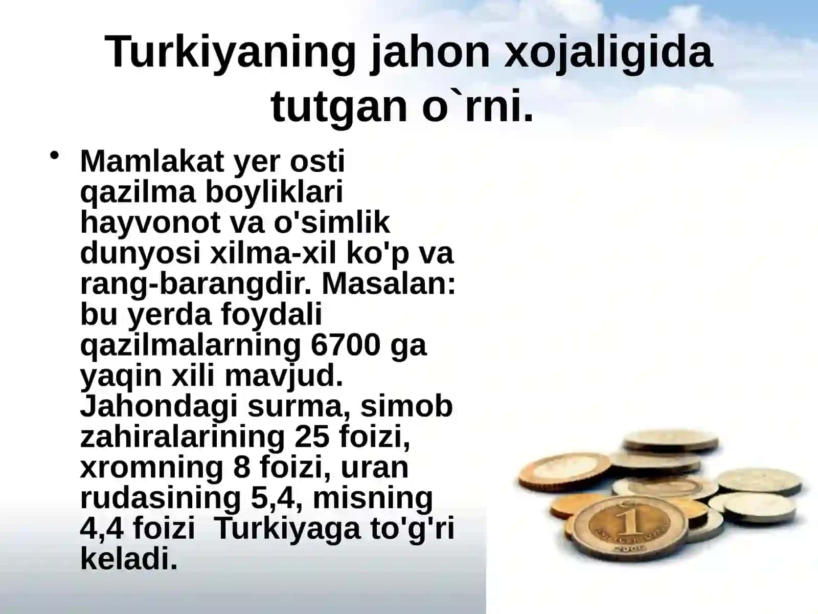 Turkiya davlatining iqtisodiyoti 3