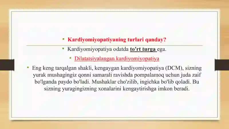 Kardiyomiyopatiyalar 3