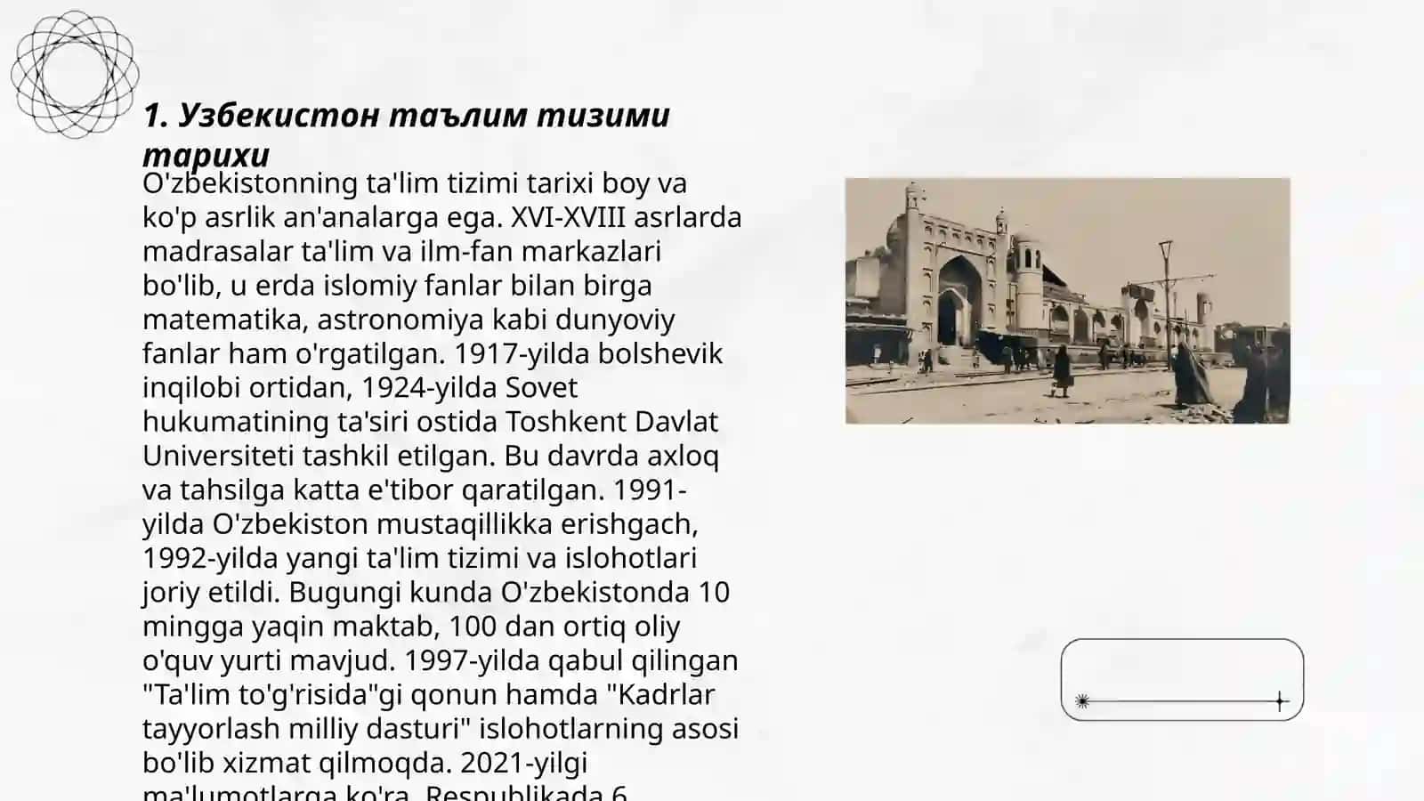 O'zbekiston ta'lim tizimi tarixi 3