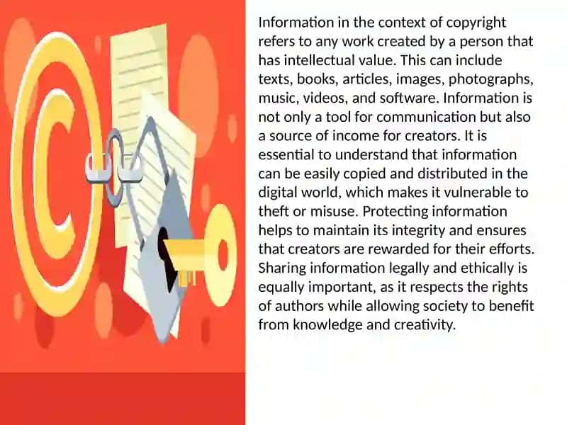 Information and Security in the Context of Copyright 3