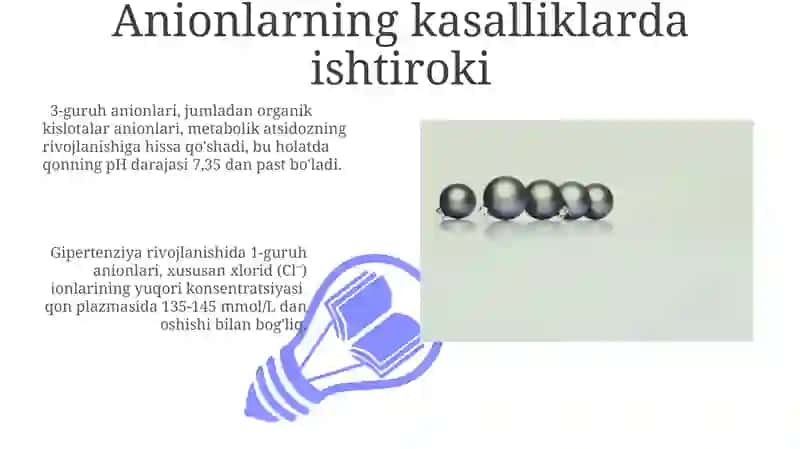 1 2 3 guruh anionlarini bialogik ahamiyati 3