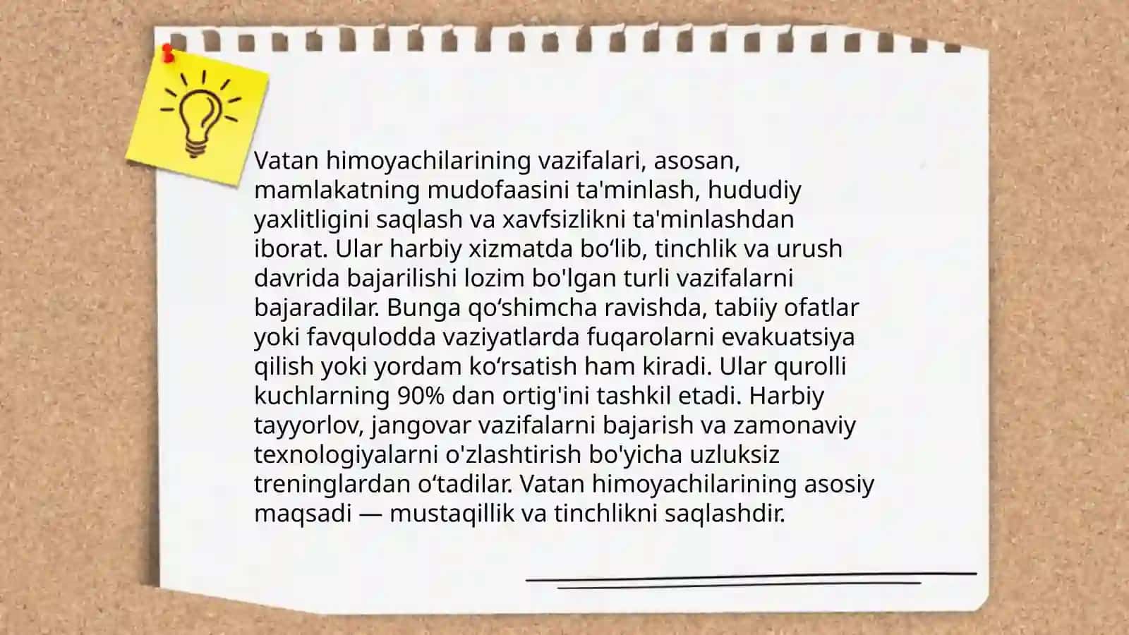 Vatan himoyachilari kuni mashgʻuloti 3