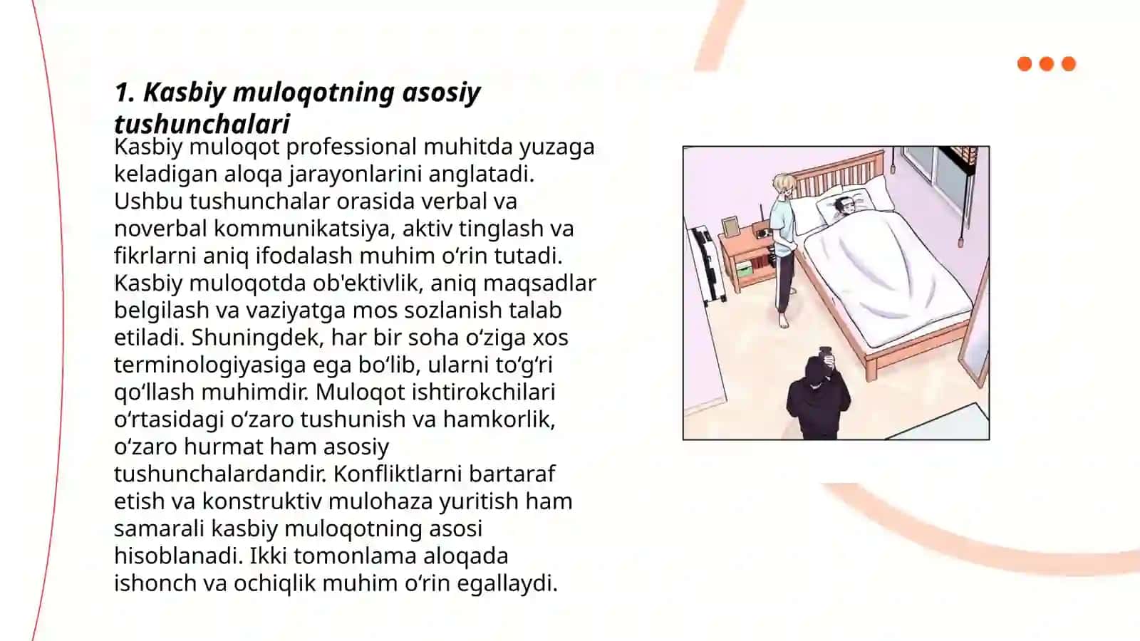 Kasbiy muloqot uslubiyati va qoidalari 3