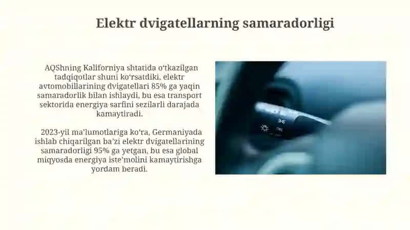 Elektr yuritma energiyasi 3