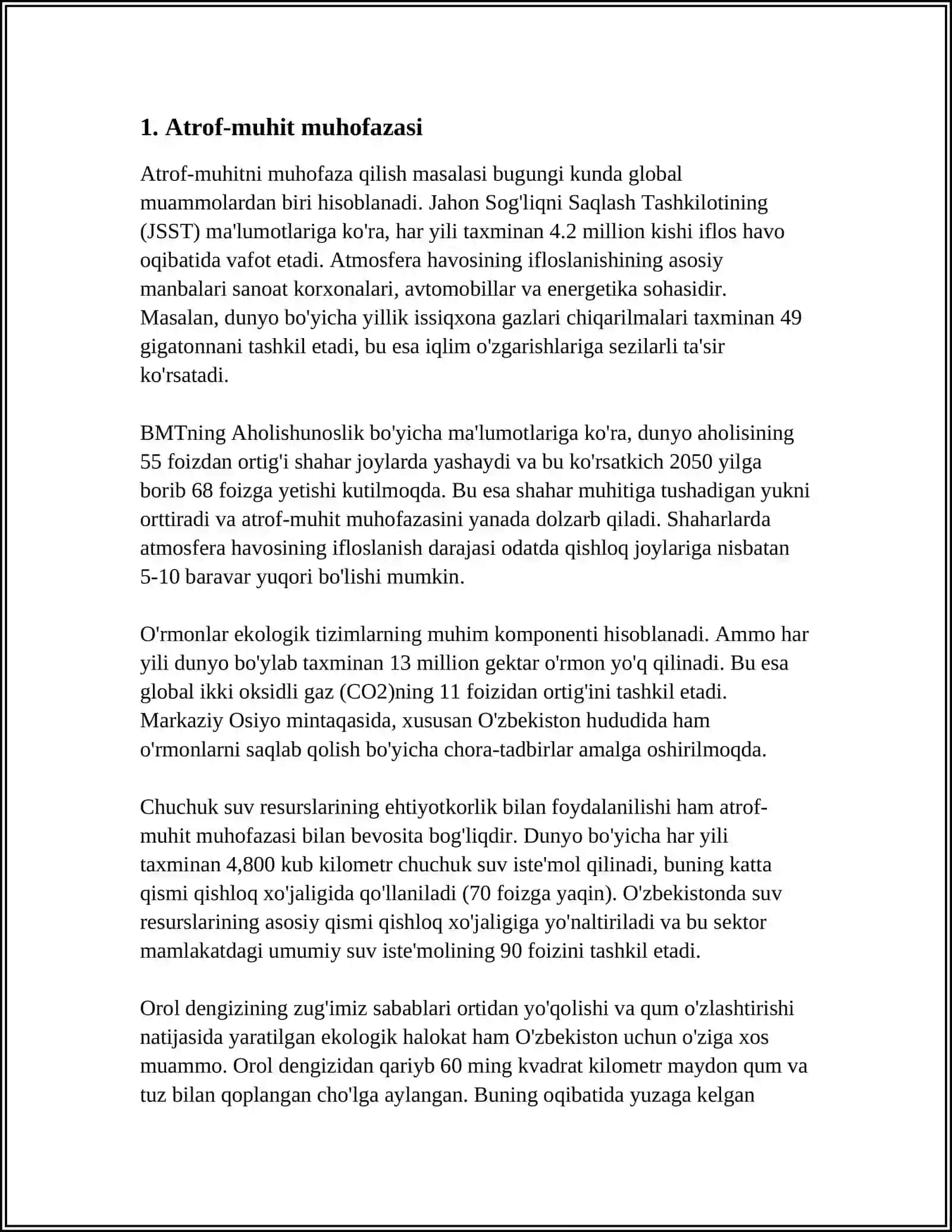 MUSTAQIL ISH Mavzu: PUBLITSISTIK MAQOLA 3