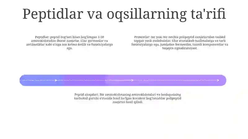 Peptid Va Oqsillar 3