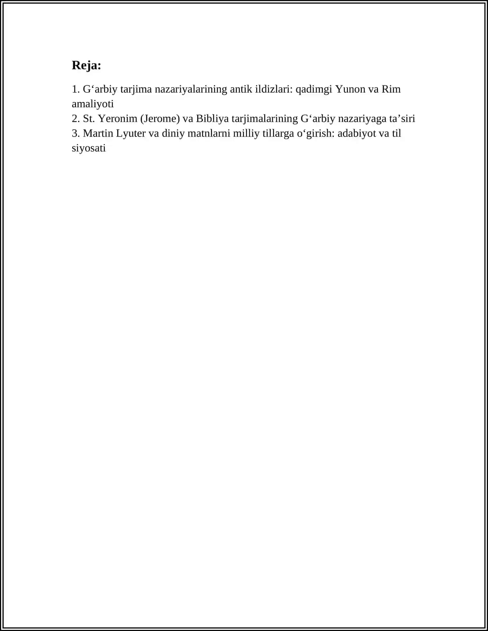 WRITE A COMPARATIVE ESSAY ON THE EVOLUTION OF TRANSLATION THEORIES IN WESTERN AND EASTERN TRADITIONS 3