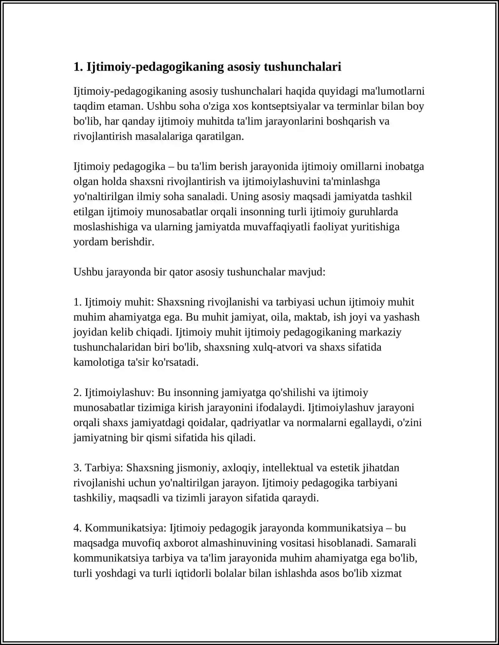 IJTIMOIY-PEDAGOGIKA FAOLIYATINING OILA BILAN OʻZARO TAʼSIRI 3