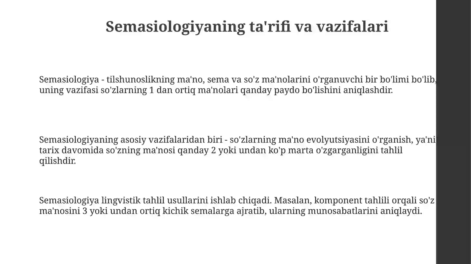 Oʻzbektilisemasiologiyasi 3