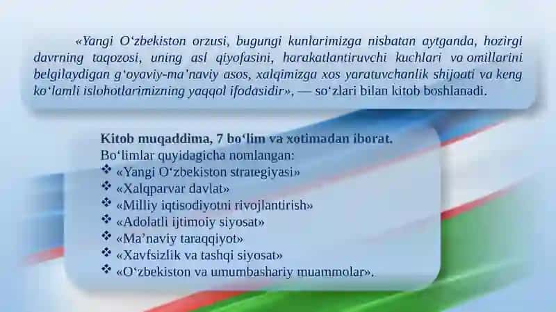 Yangi O'zbekiston Strategiyasi 3