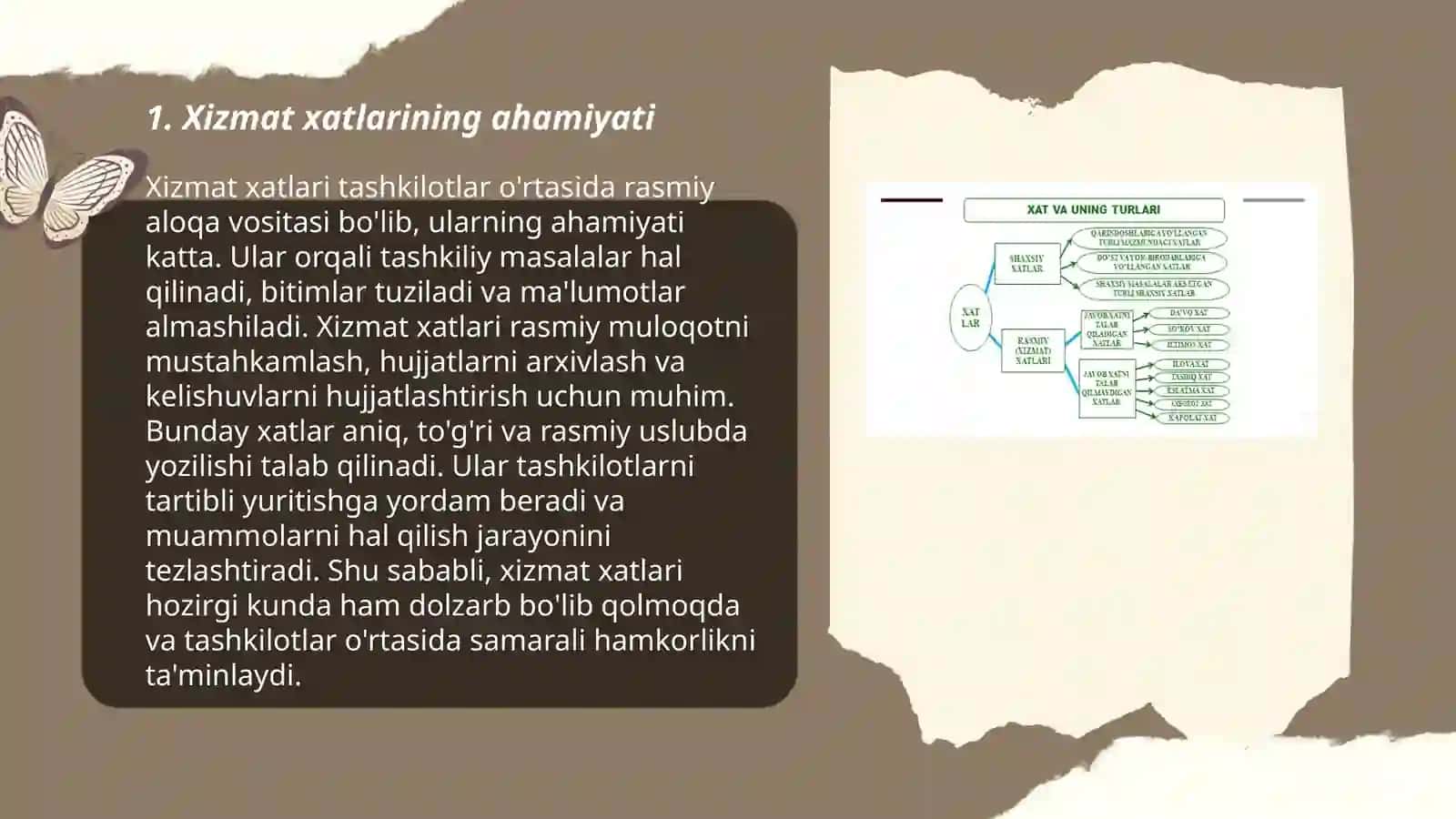 Xizmat xatlari 3