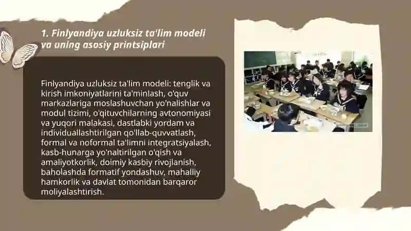 Finlyandiya uzluksiz ta'lim modeli 3