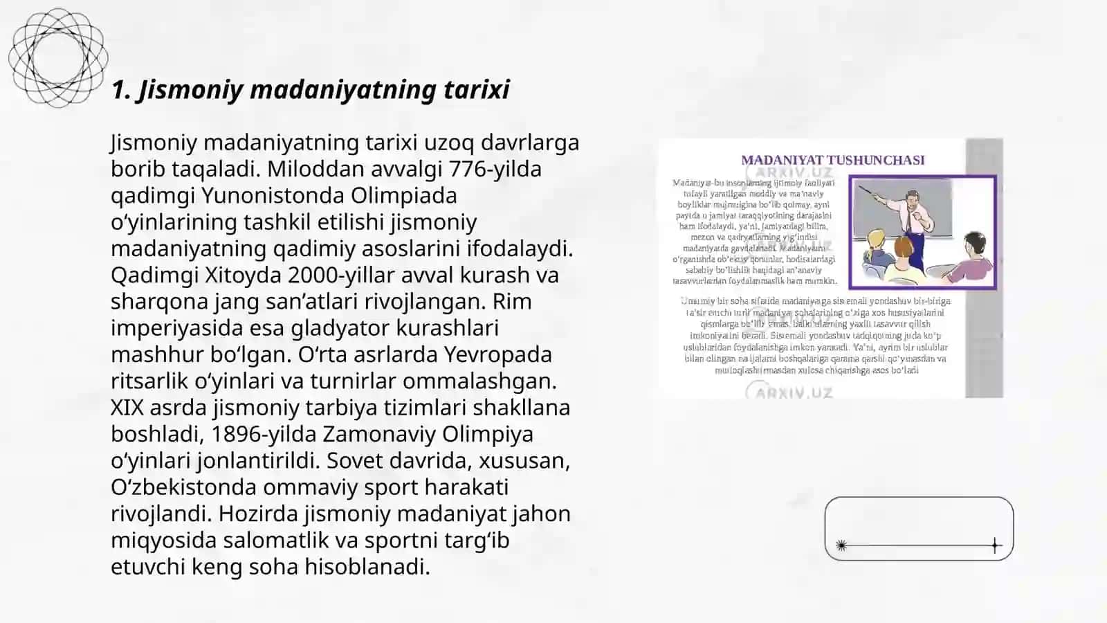 Jismoniy madaniyatning jamiyatdagi shakillari 3