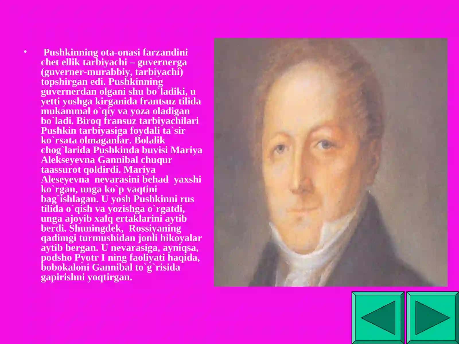 ALEKSANDR PUSHKIN HAYOTI VA IJODI OLTIN BALIQ 3