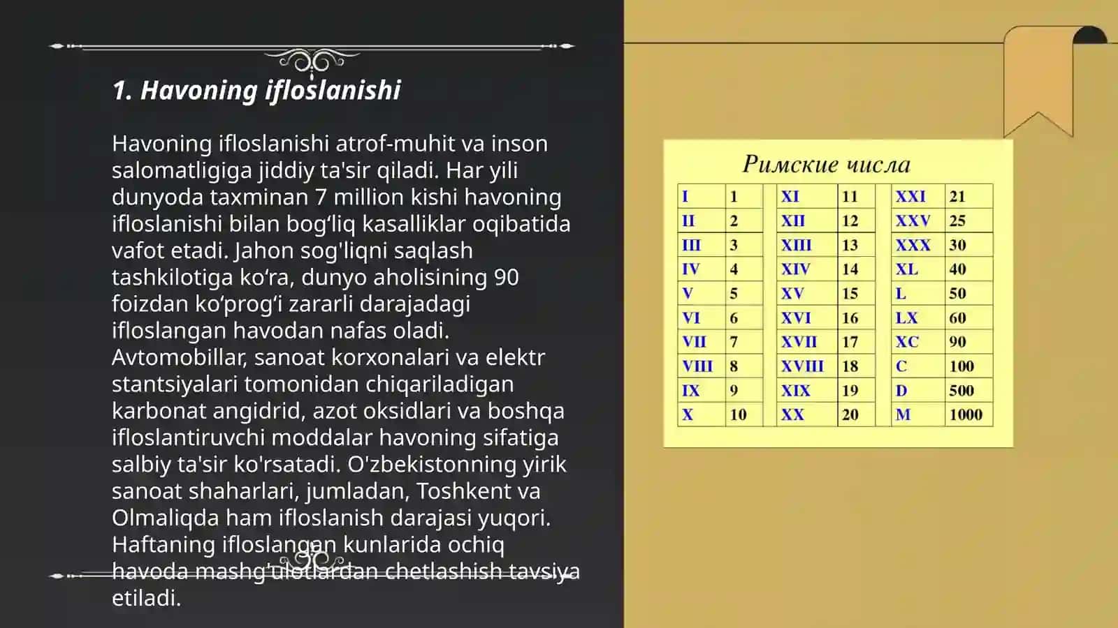 Havoning ifloslanishi 3