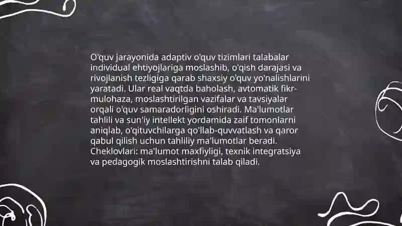 Kelejakdagi texnalogiyalari va ularning ta’limdagi roli 3