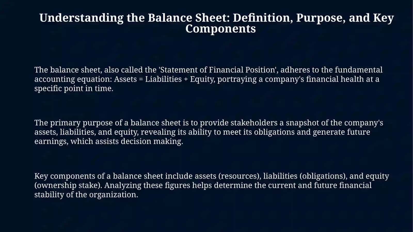 Balancesheets 3