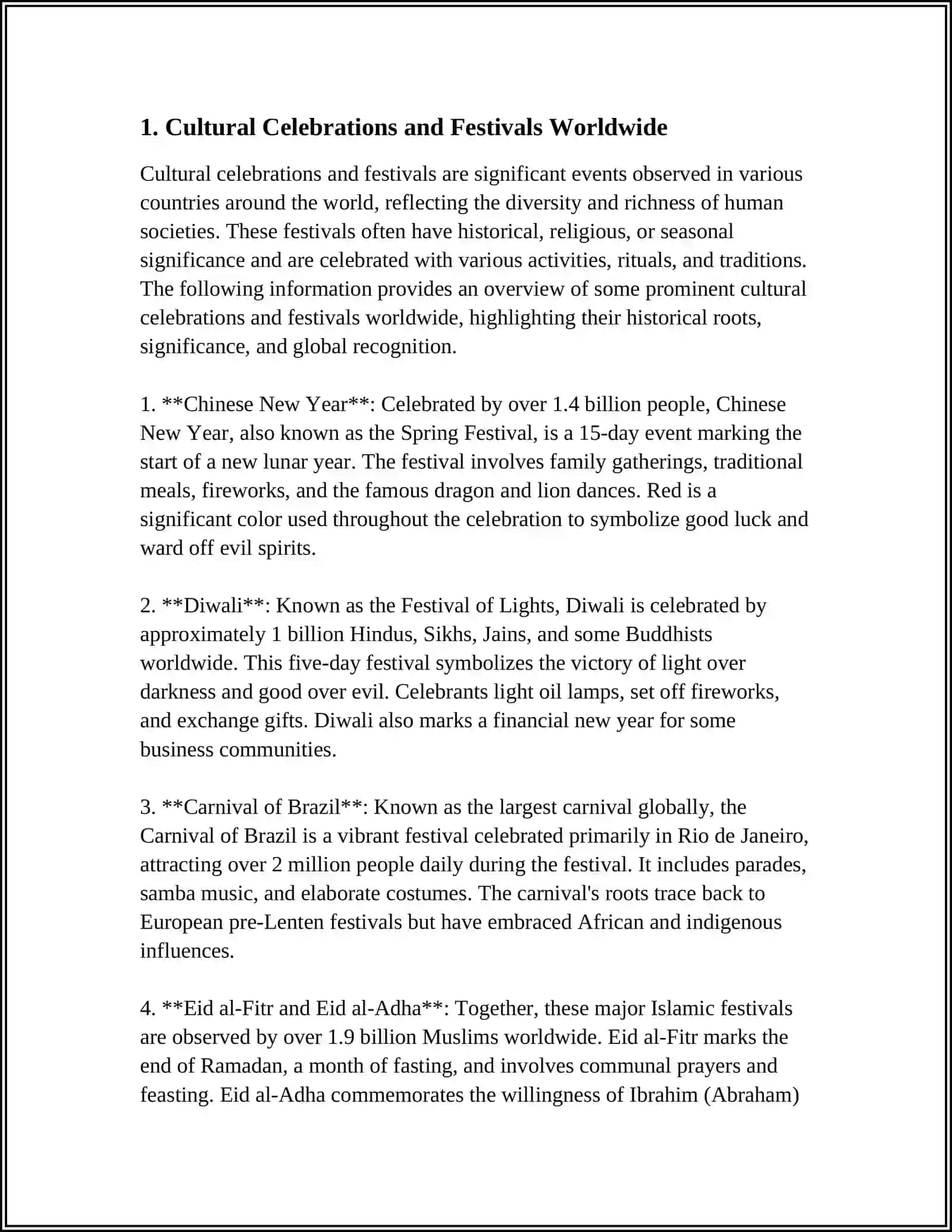DIVERSITY AROUND THE WORLD (MULTINATIONAL AND MULTICULTURAL COMMUNITIES) 3