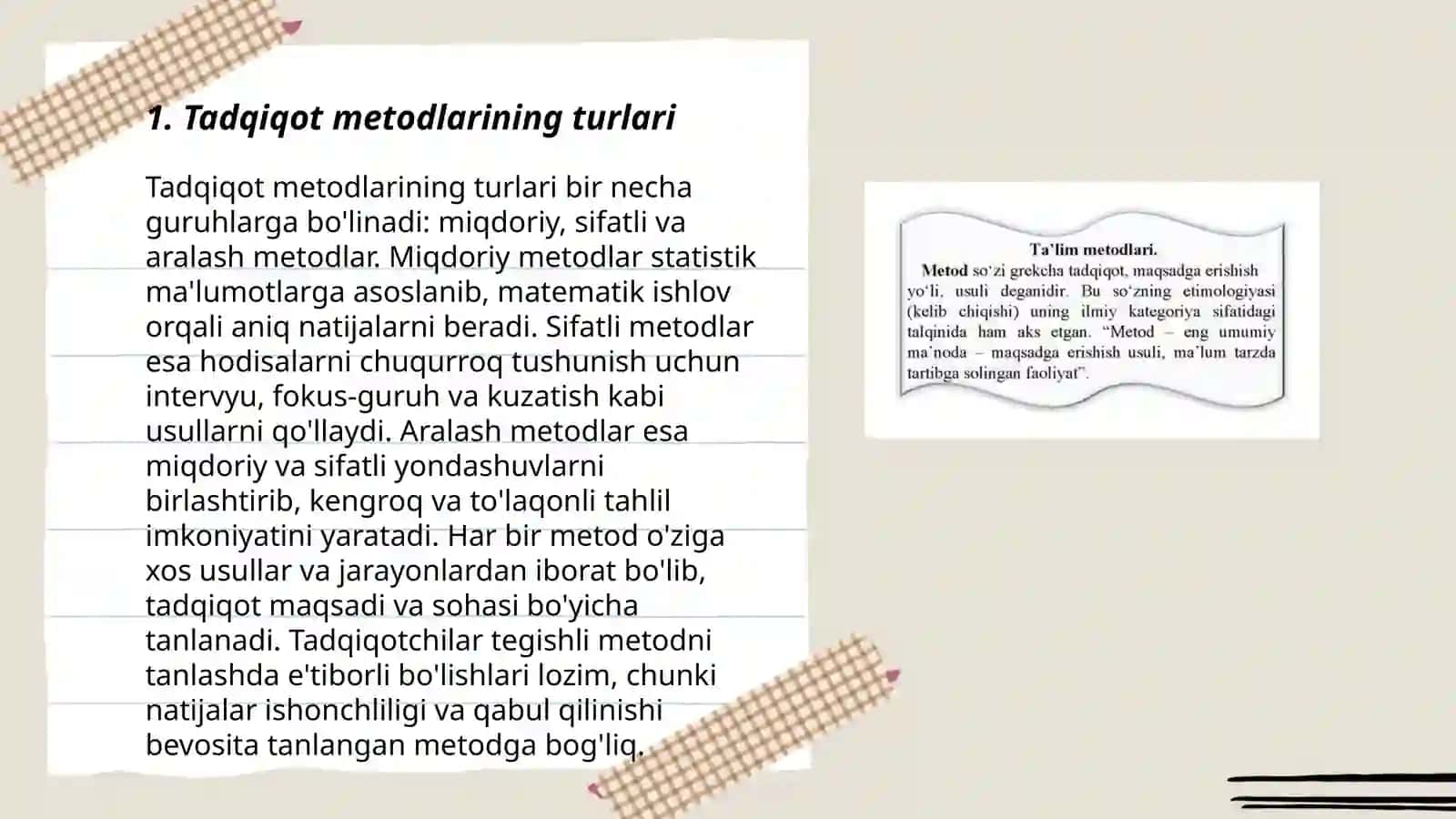Tadqiqot metodlari 3