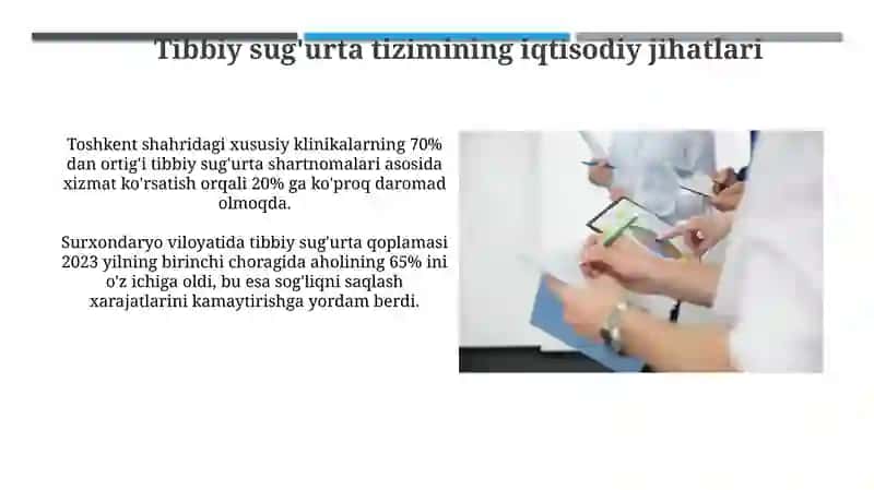Tibbiy iqtisodiy standartlar 3