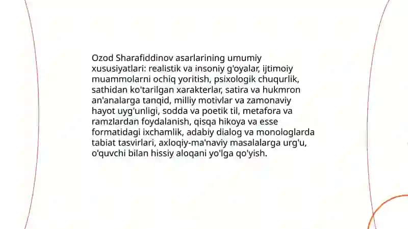 Ozod Sharafiddinov asarlari 3