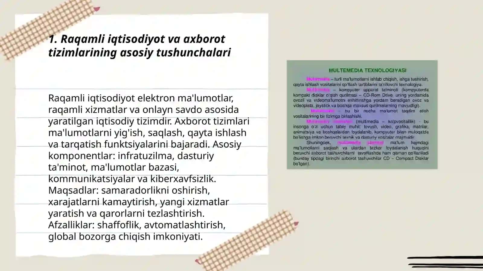 Raqamli iqtisodiyotda axborot texnologiyalari va tizimlari 3