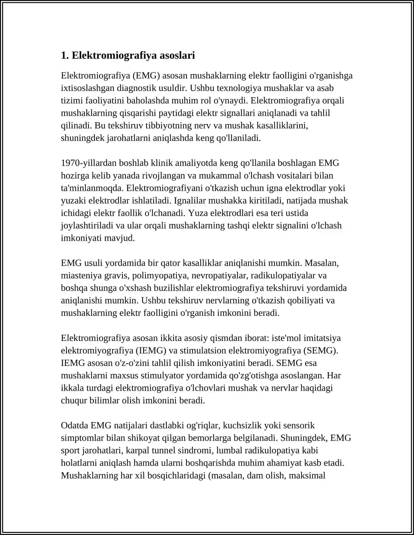 ELEKTROMIOGRAFIYA FIZIK ASOSLARI 3