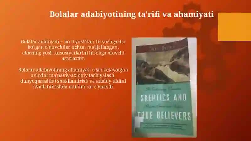 Chet el bolalar adabiyotining umumiy tahlili 3
