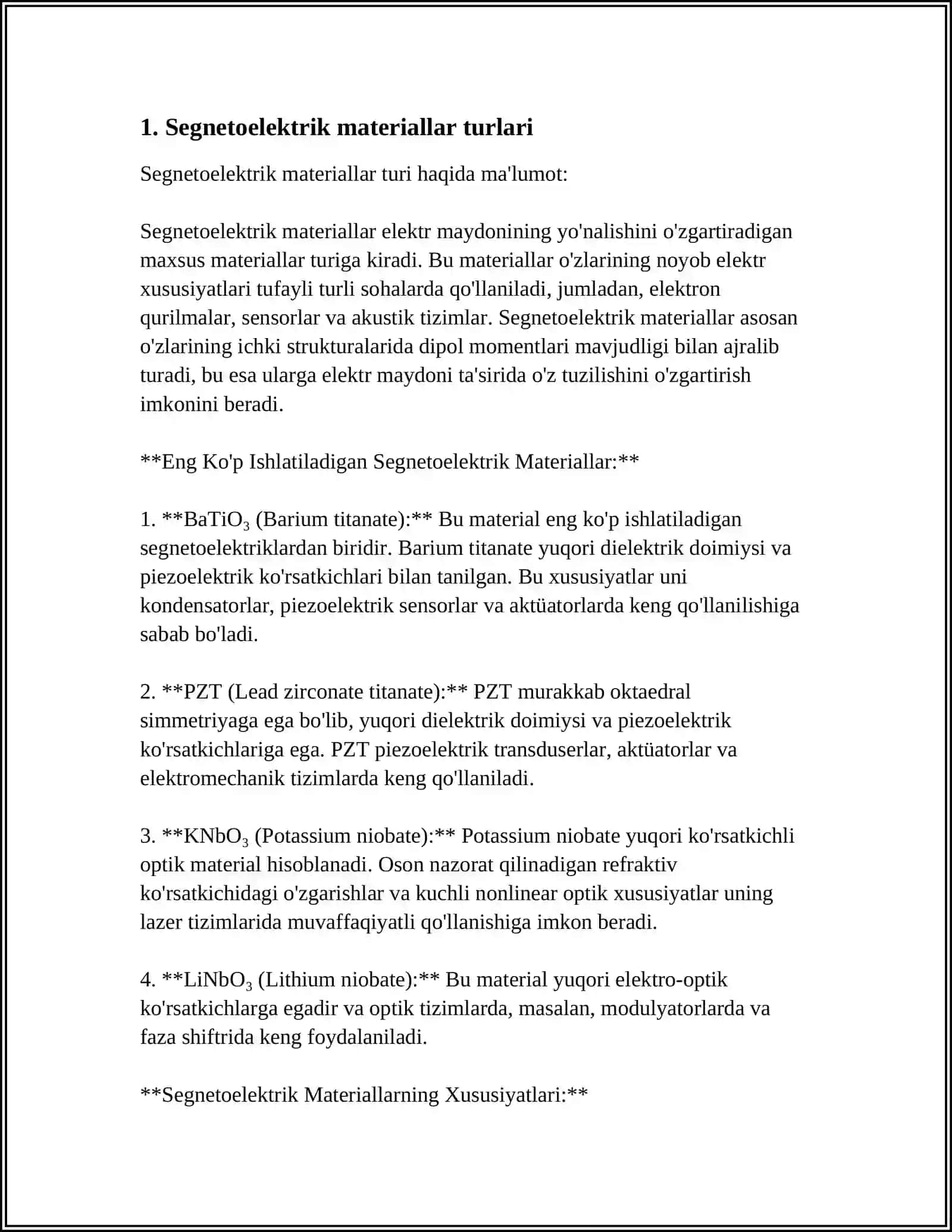 SEGNETOELEKTRIKLAR 3