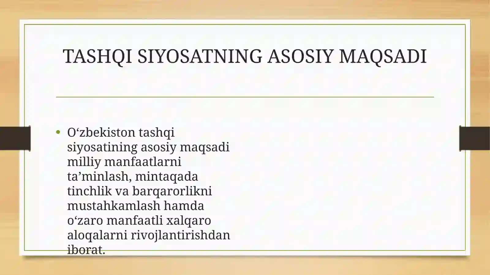 O‘zbekistonning xalqaro tashkilotlar bilan hamkorlik aloqalari 3