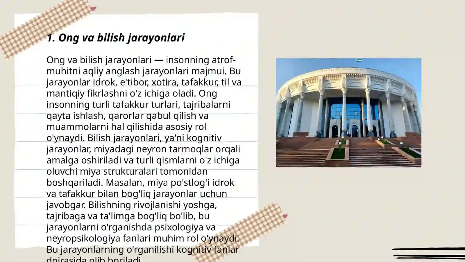 Ong va bilish jarayonlari 3