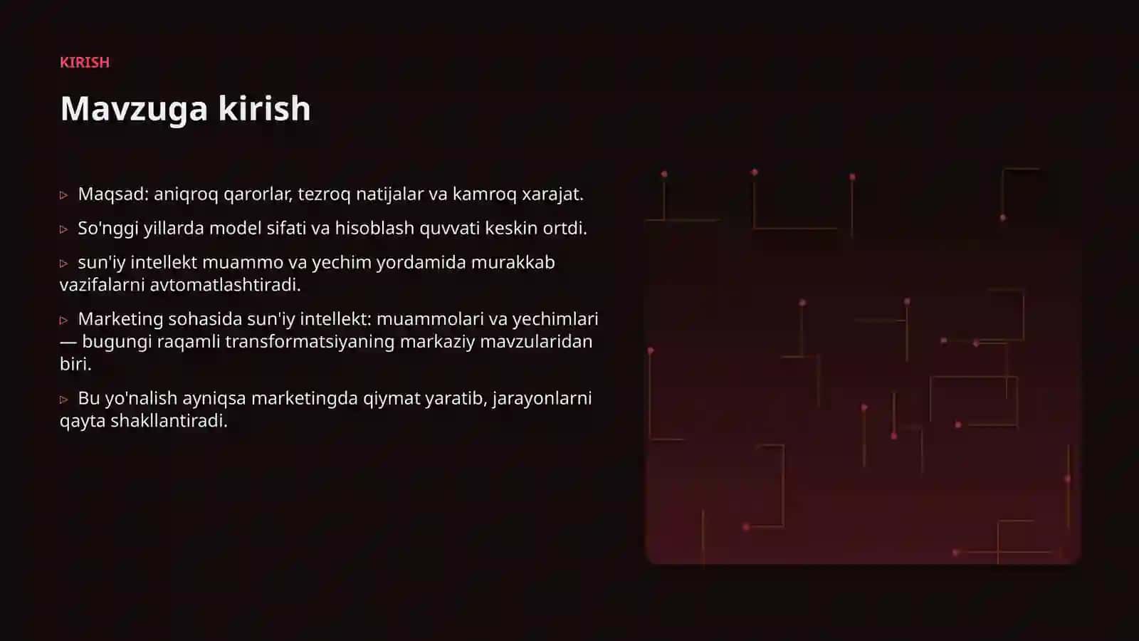 Sun'iy intellekt: Marketing sohasida 3