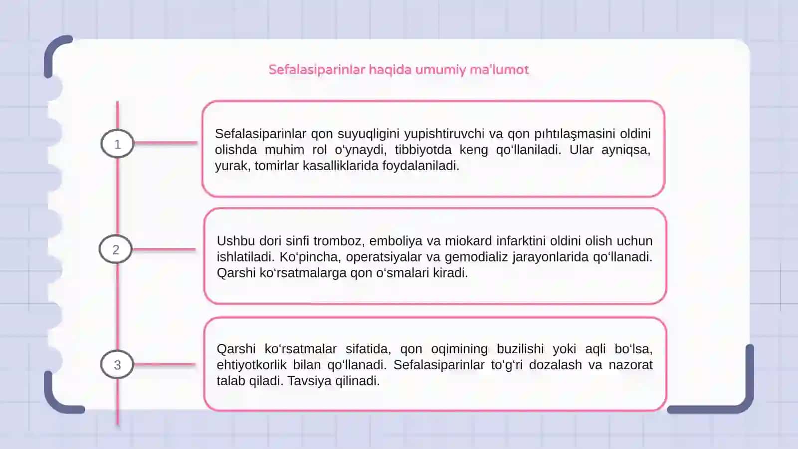 Tibbiy Farmakalogiyada Sefalasiparinlar 3