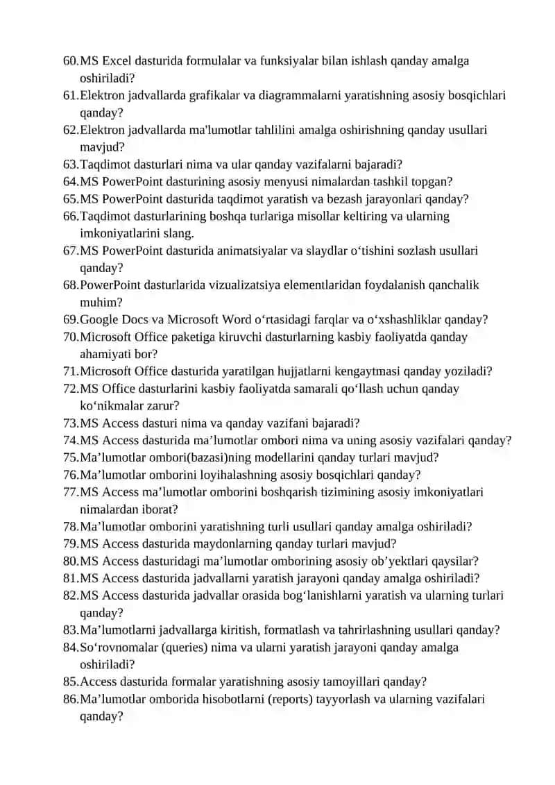 Axborot texnologiyalari 3