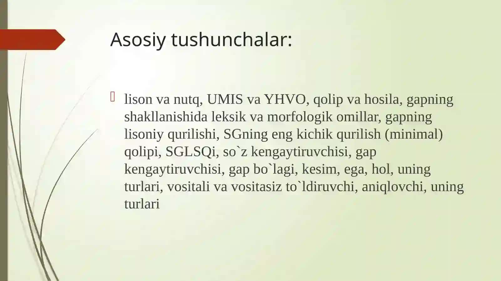Sodda gap. O'zbek tilshunosligida sodda gapning o'rganilishi 3