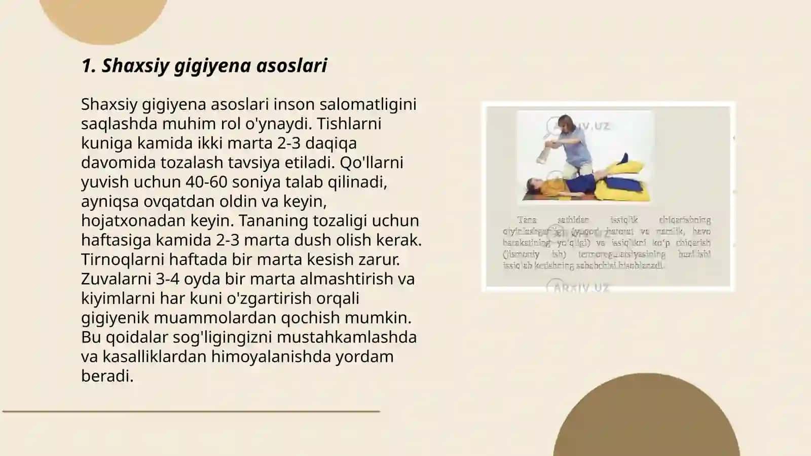Shaxsiy gigiyena asoslari 3