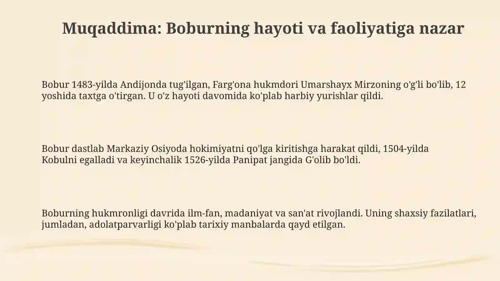 Boburnoma 3