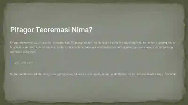 Pifagor Teoremasining Hayotiy Tatbiqlari 3