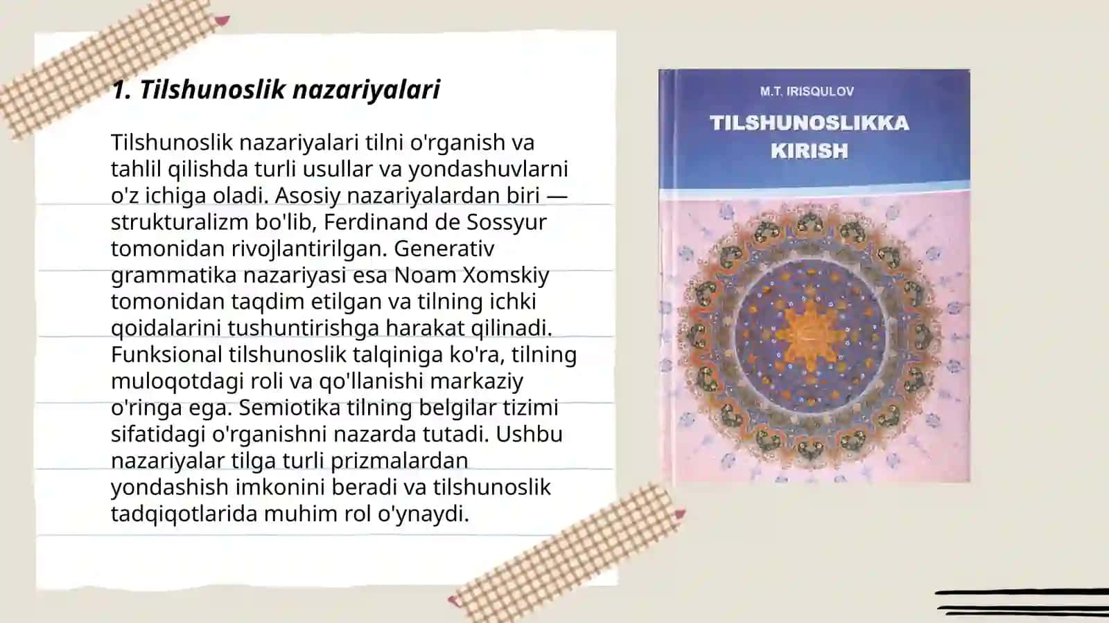 Tilshunoslik va semiotika 3