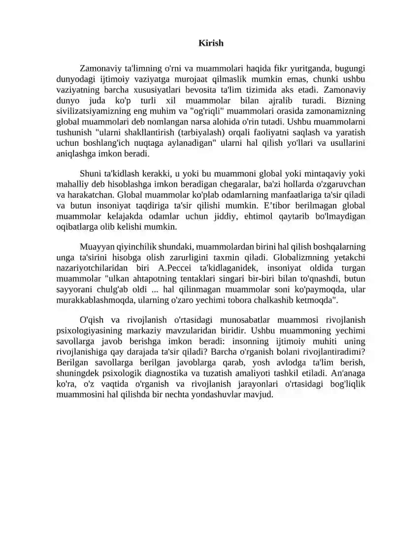 Ta’lim global muammo sifatida 3