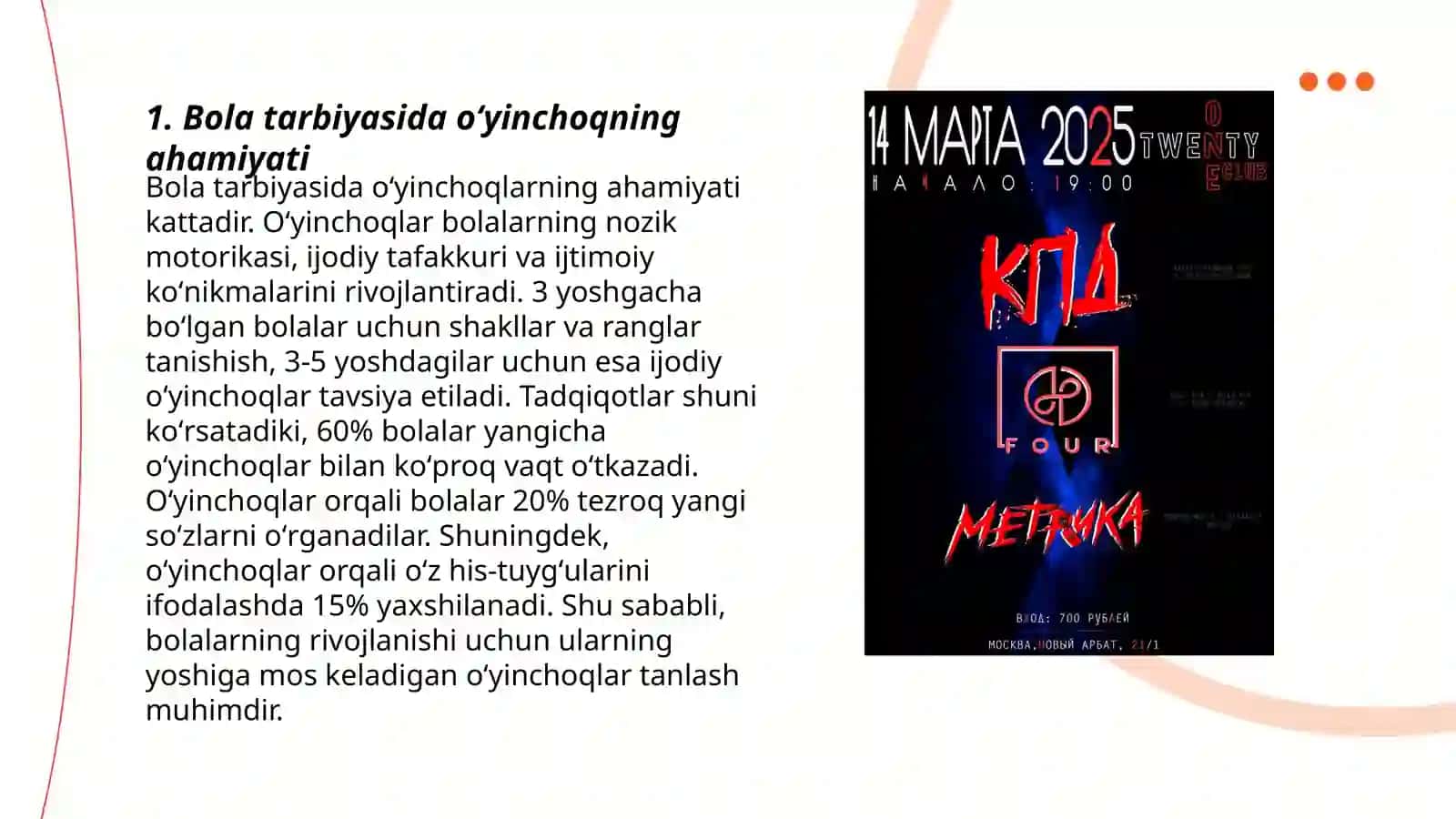 Bola tarbiyasida oʻyinchoqning ahamiyati 3