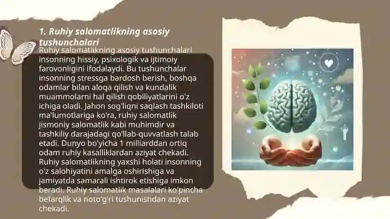 Salomatlikning ruhiy tamoili 3