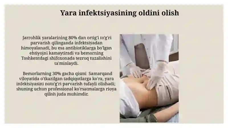 Xirurgik stomani parvarish qilish 3