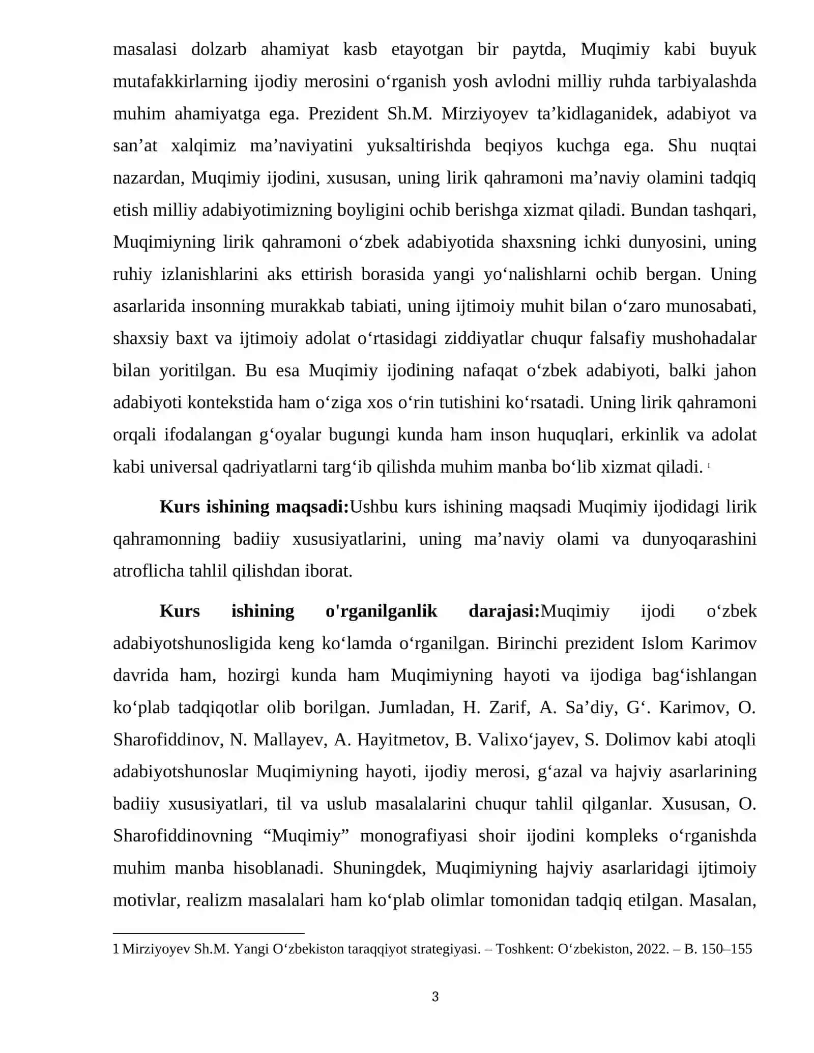 MUQIMIYNING LIRIK QAHRAMONI VA UNING MAʼNAVIY OLAMI 3