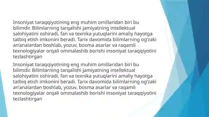 Bilimlarning tarqalishi va uning jamiyatra vazifalari 3