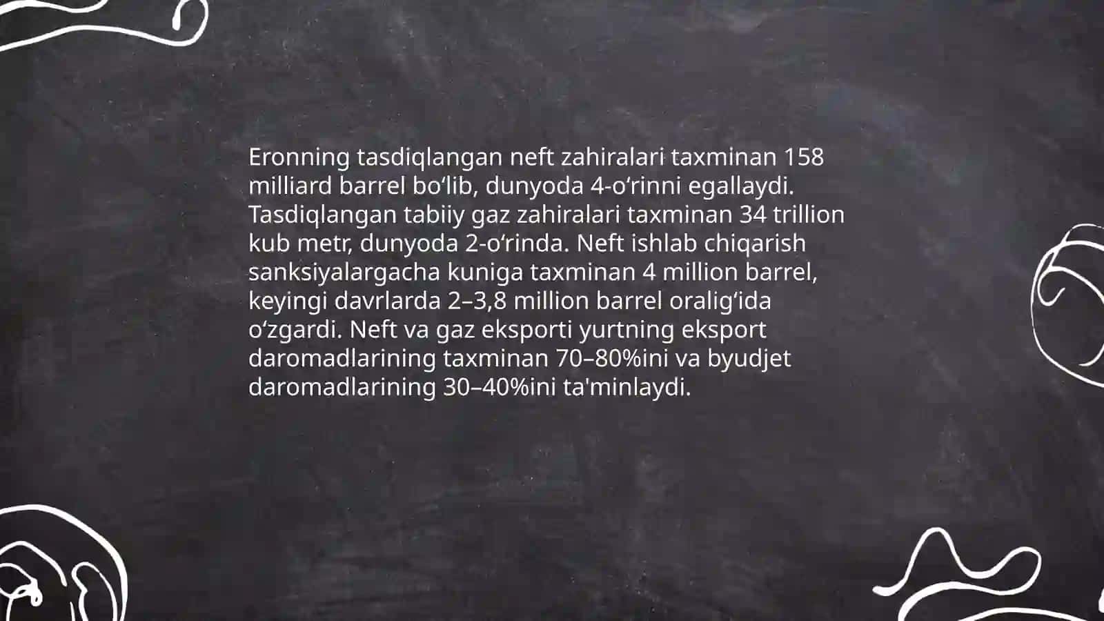 Eron iqtisodi 3