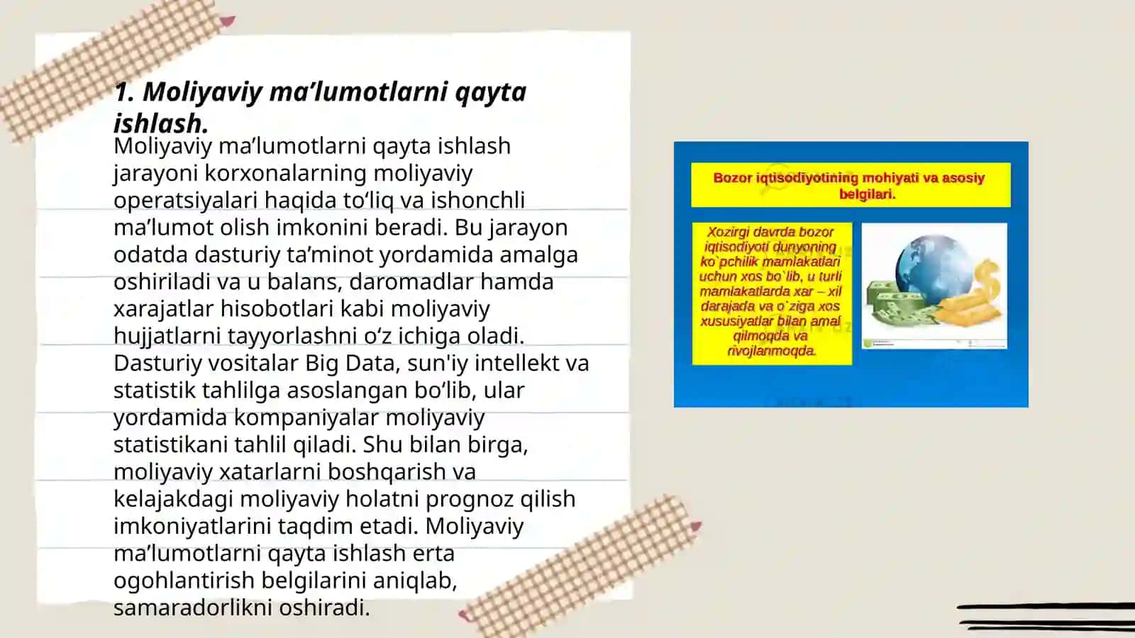 Moliyaviy ma’lumotlarni qayta ishlash 3