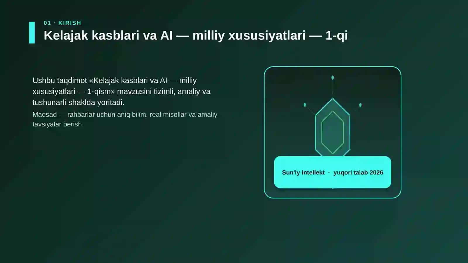 Kelajak kasblari va AI — milliy xususiyatlari — 1-qism 3