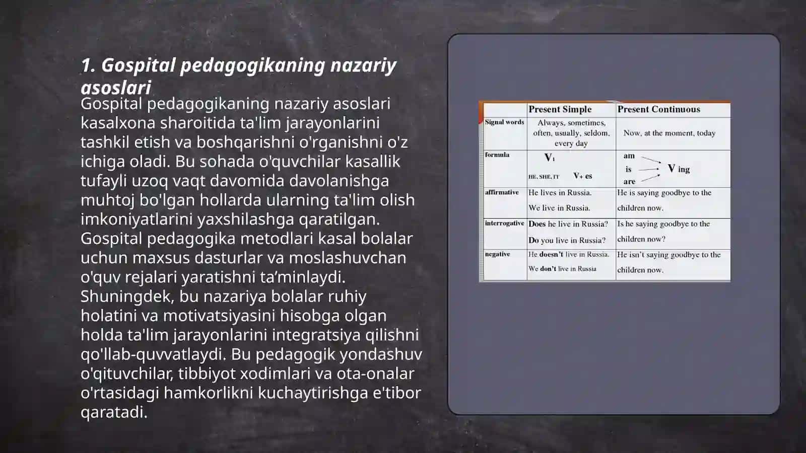 Gospital pedagogikasi 3